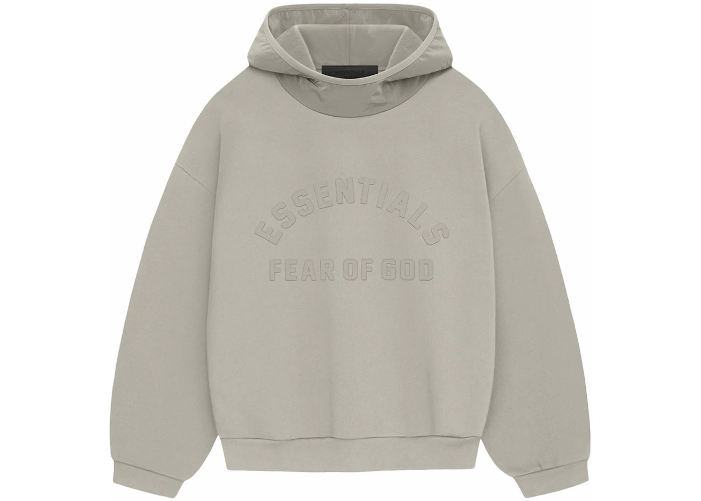 Fear of God Essentials Nylon Fleece Hoodie Seal/Seal - vue secondaire A