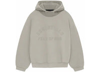 Fear of God Essentials Nylon Fleece Hoodie Seal/Seal