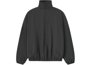 Fear of God Essentials Nylon Half Zip Track Jacket Iron Grey - apparel view 2