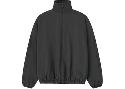 Fear of God Essentials Nylon Half Zip Track Jacket Iron Grey - apparel view 2