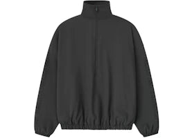 Fear of God Essentials Nylon Half Zip Track Jacket Iron Grey - vue secondaire A