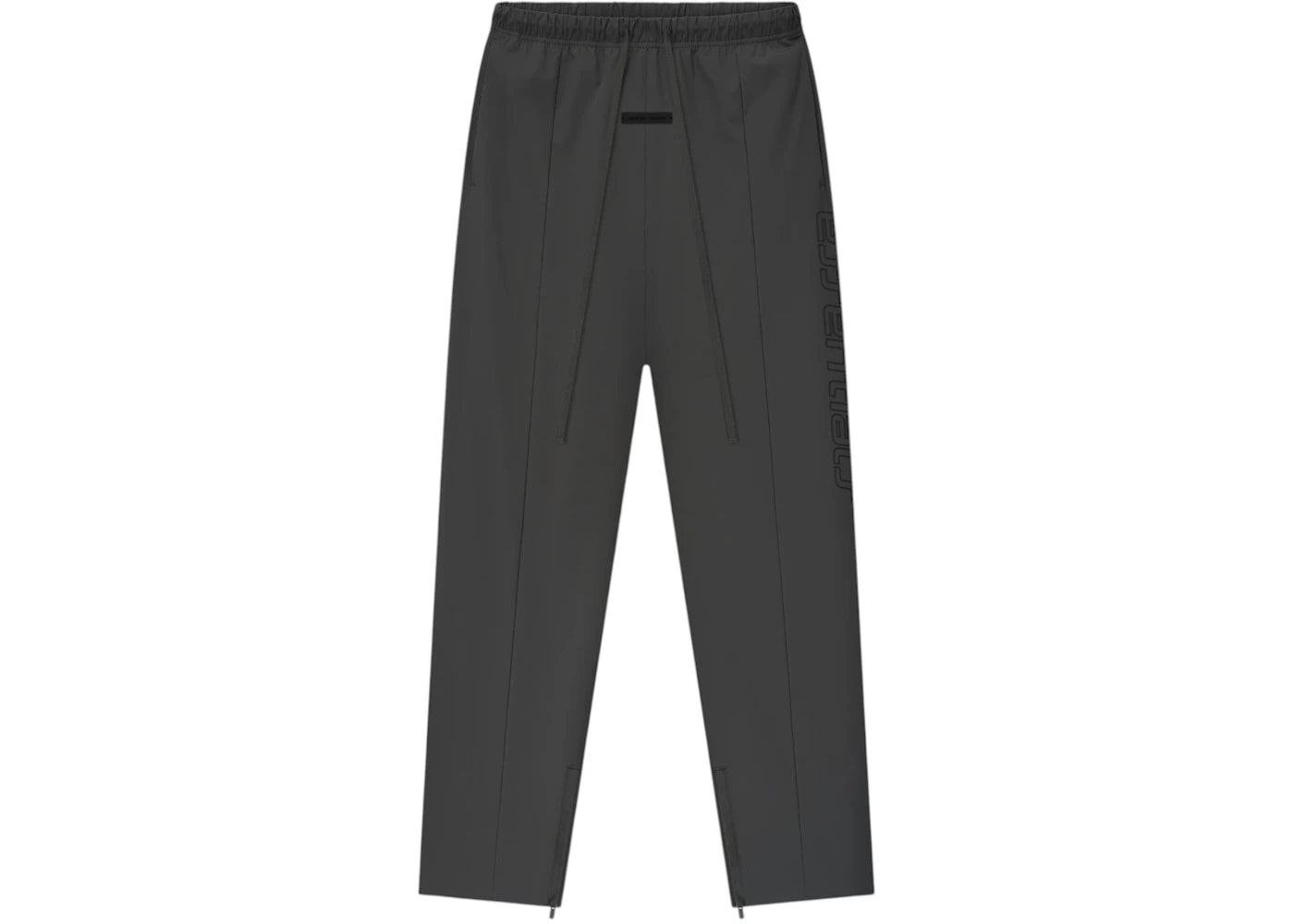 Fear of God Essentials Nylon Relaxed Track Pant Iron Grey - vue secondaire A