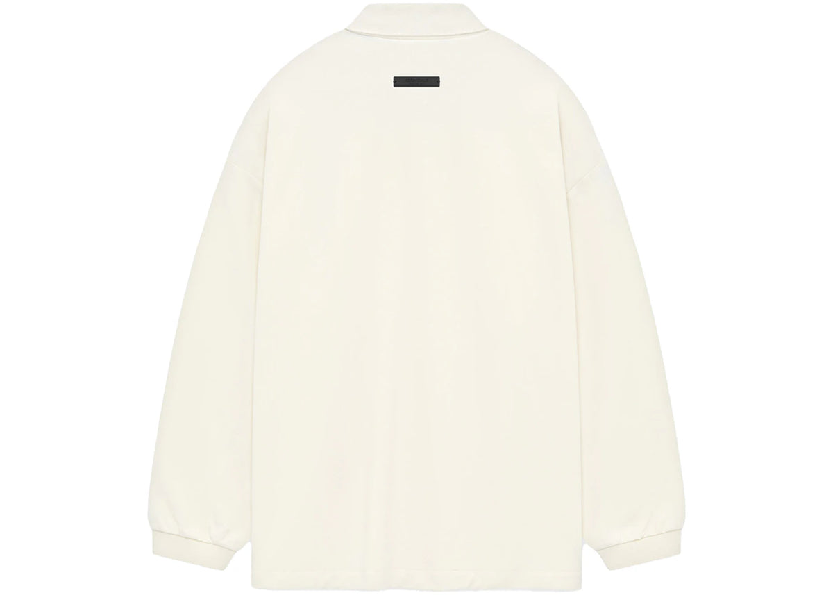 Fear of God Essentials Pique Long Sleeve Polo Shell - vue secondaire B