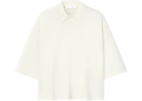 Fear of God Essentials Pique Signature 90's Cropped Polo Ivory