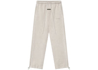Fear of God Essentials Relaxed Fleece Piping Sweatpant Heather Stone/Cloud White
