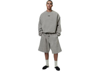 Fear of God Essentials Relaxed Fleece Piping Sweatshort Homestead Heather