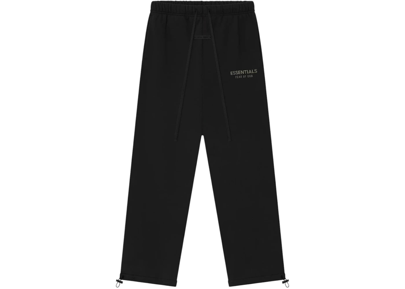 Fear of God Essentials Relaxed Fleece Sweatpant (FW25) Jet Black - vue 360