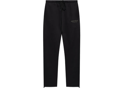 Fear of God Essentials Relaxed Fleece Sweatpant Jet Black - authentic Fear of God product