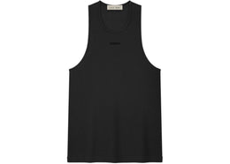 Fear of God Essentials Rib Tank Vintage Black - authentic Fear of God product