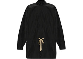 Fear of God Essentials Ripstop Mockneck Anorak Black