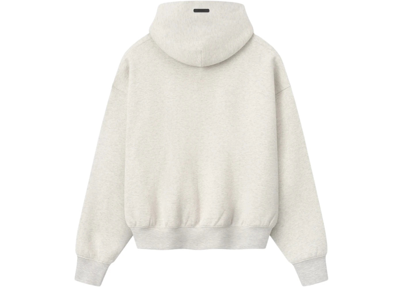Fear of God Essentials Signature Classic Hoodie Oatmeal Heather/Light Heather - vue secondaire B