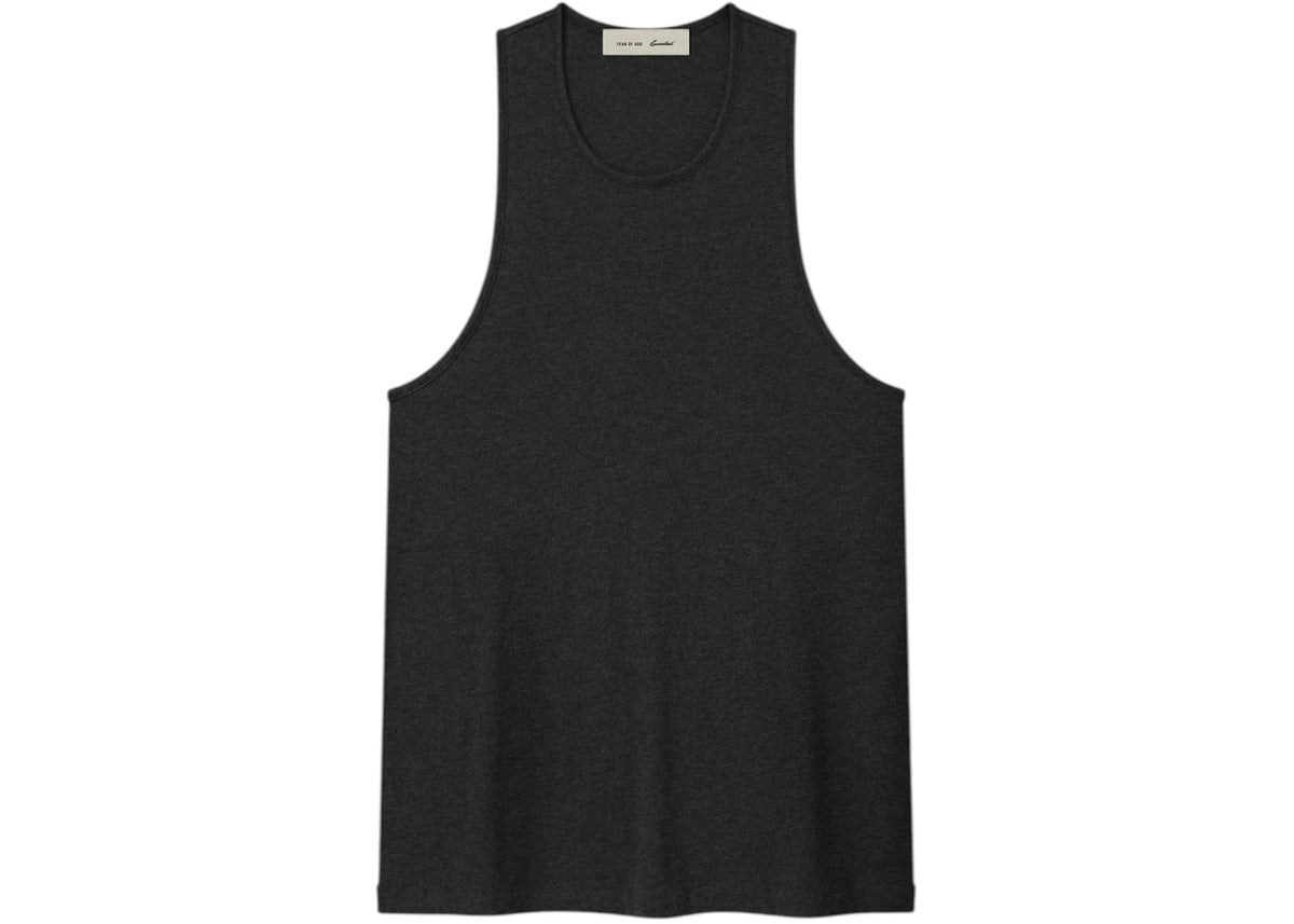 Fear of God Essentials Signature Essential Tank Vintage Black - vue 360