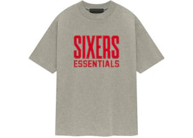 Fear of God Essentials Sixers Tee Warm Heather - vue 360