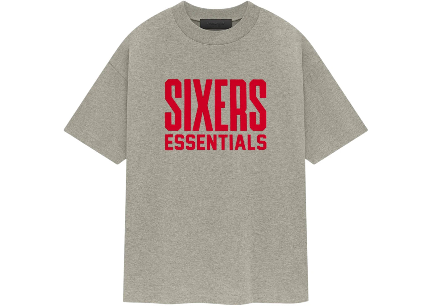 Fear of God Essentials Sixers Tee Warm Heather - vue secondaire A