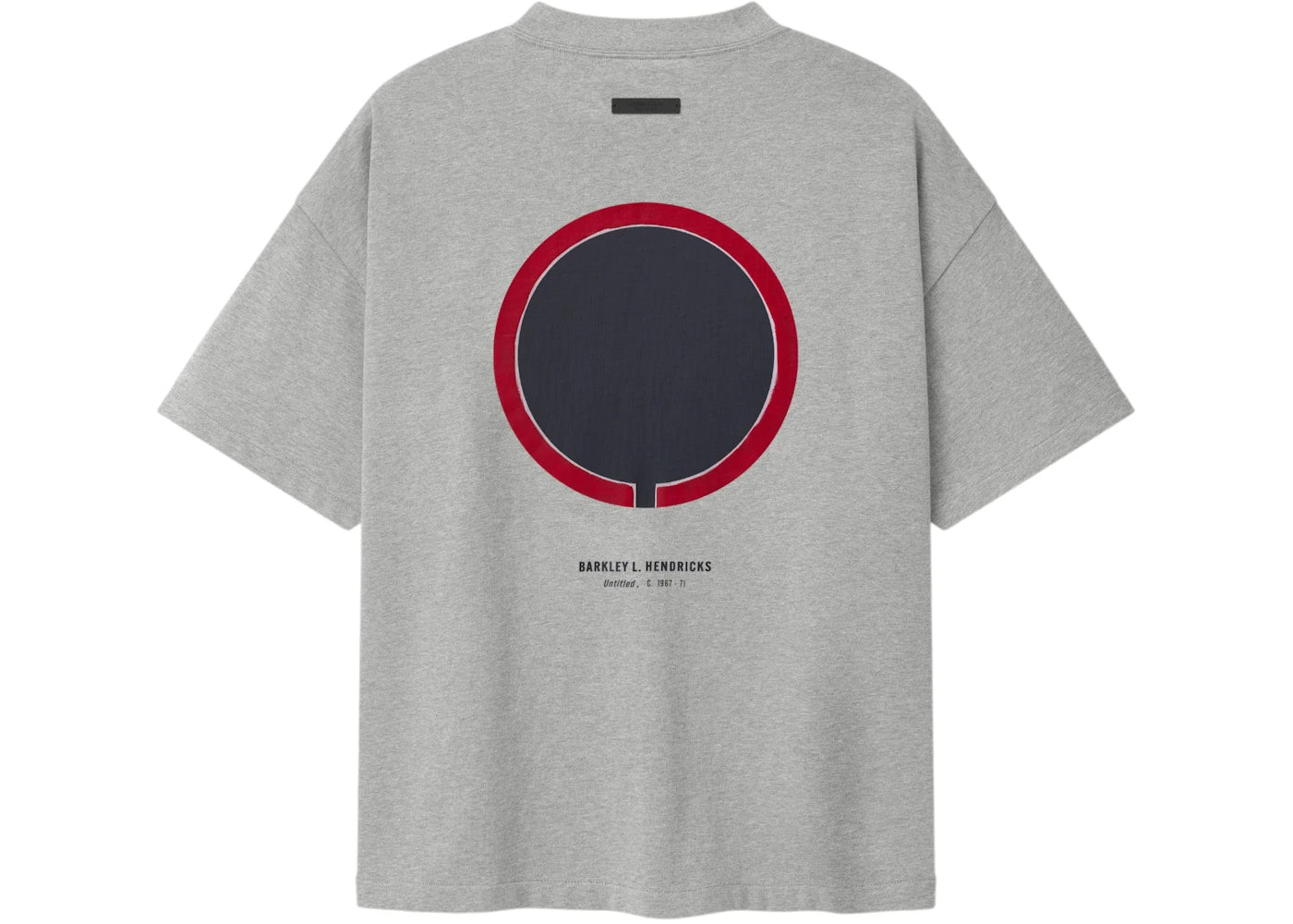 Fear of God Essentials Sixers x Barkley Hendricks 90s Tee Concrete Heather - vue secondaire A