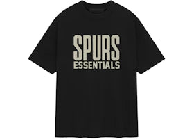 Fear of God Essentials Spurs Tee Black - vue 360