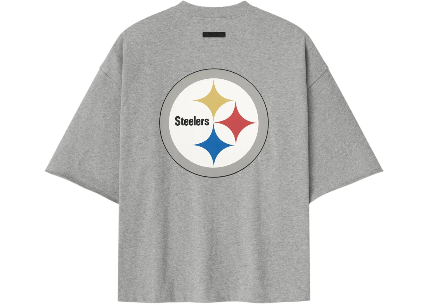 Fear of God Essentials Steelers 90s 3/4 Sleeve Football Tee Concrete Heather - vue secondaire A