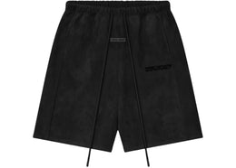 Fear of God Essentials Suede Fleece Relaxed Short Vintage Black - product view 2