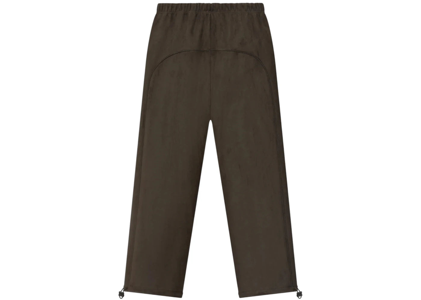 Fear of God Essentials Suede Fleece Signature Relaxed Pant Brown - vue secondaire B