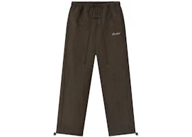 Fear of God Essentials Suede Fleece Signature Relaxed Pant Brown