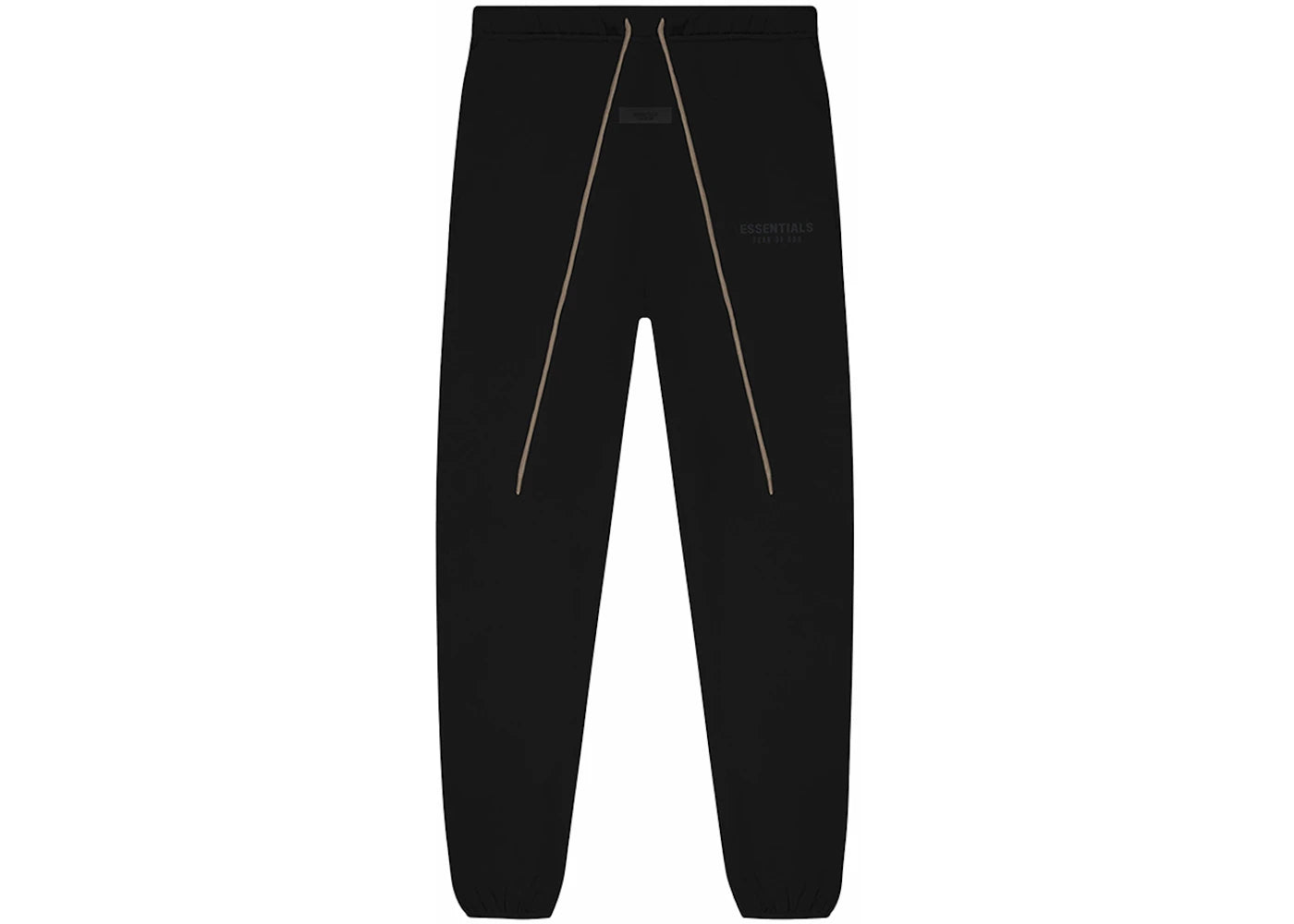 Fear of God Essentials Jogginghose, Jet Black/Bean - vue 360