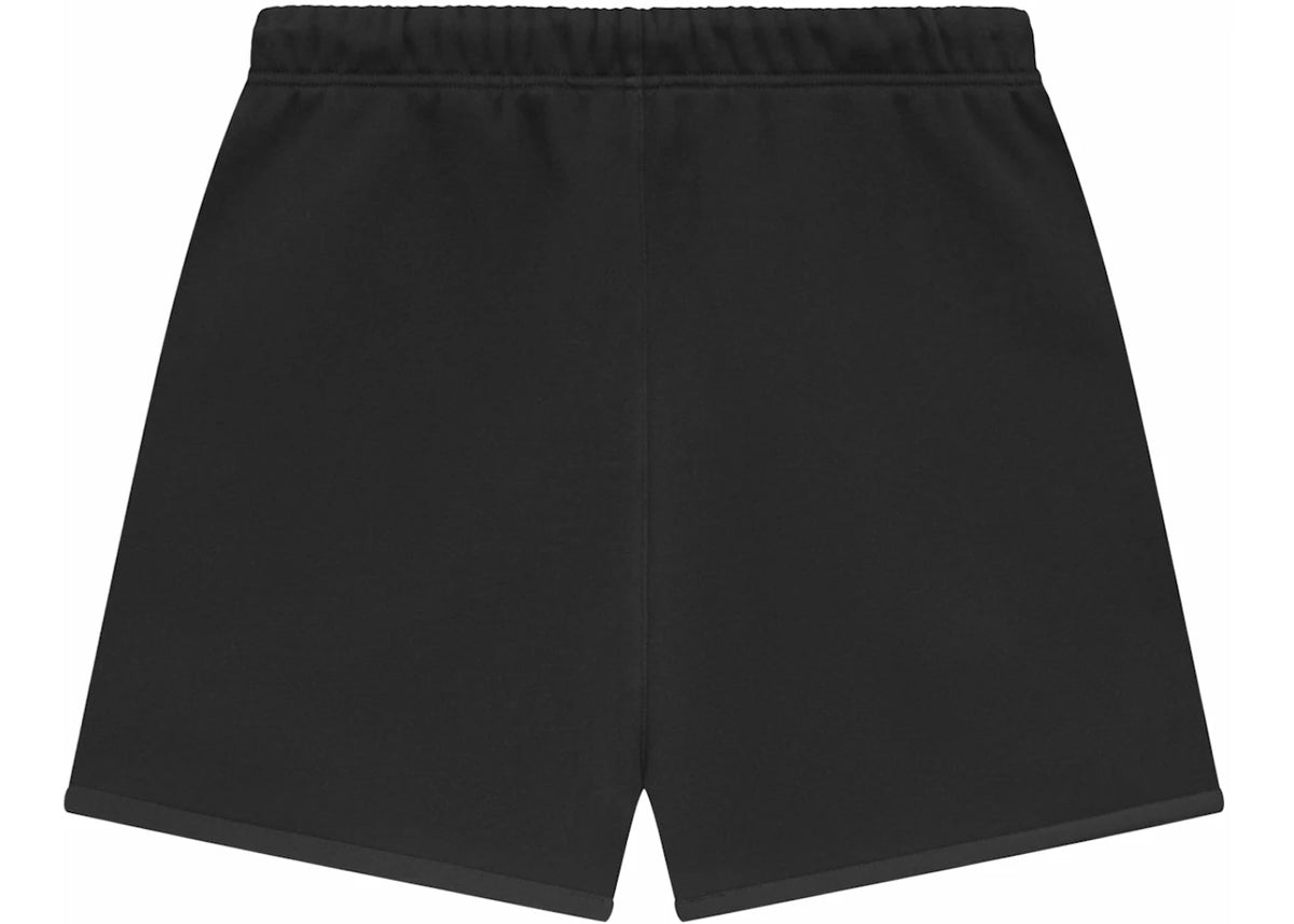 Fear of God Essentials Sweatshort (SS24) Jet Black - vue secondaire B