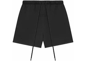 Fear of God Essentials Sweatshort (SS24) Jet Black - vue 360