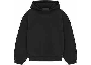 Fear of God Essentials Hoodie (SS24) Jet Black - apparel view 2