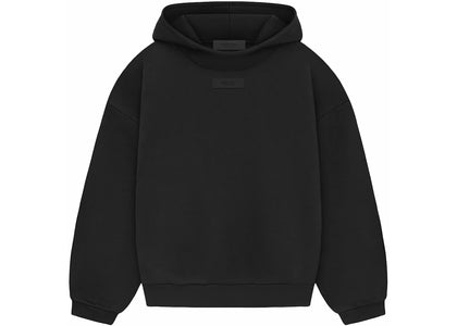 Fear of God Essentials Hoodie (SS24) Jet Black - apparel view 2