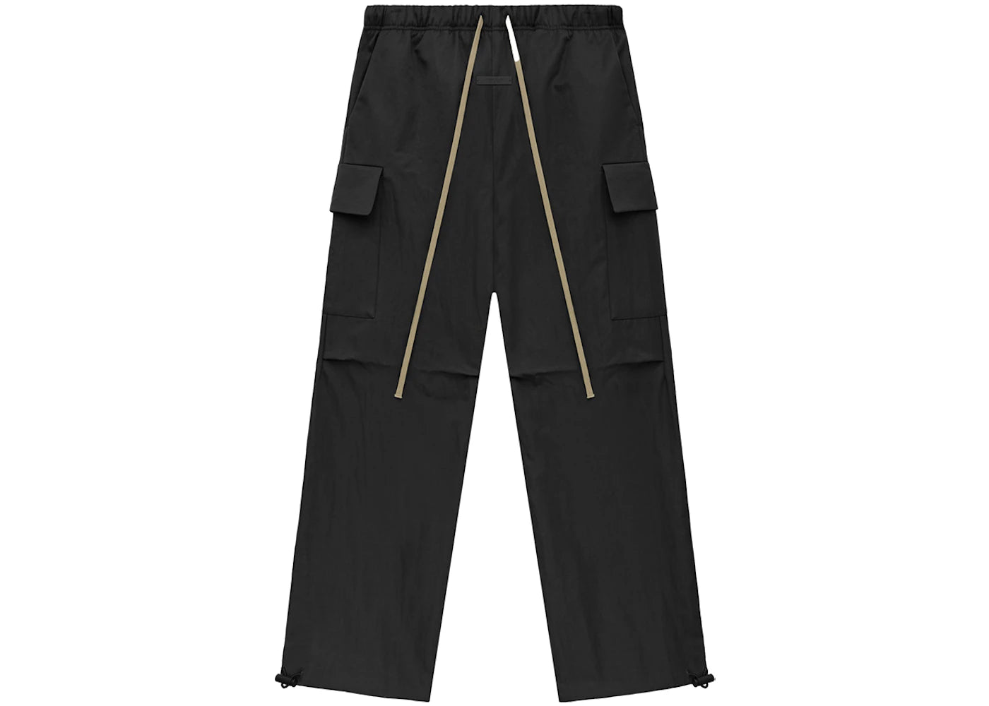 Fear of God Essentials Textured Nylon Field Pant Black - vue 360