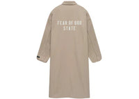 Fear of God Essentials Textured Nylon Trench Desert Sand