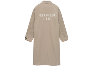 Fear of God Essentials Textured Nylon Trench Desert Sand - product view 2