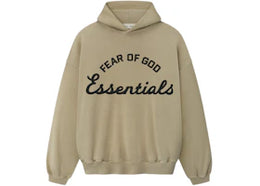 Fear of God Essentials Training 90's Hoodie Faded Dune - authentic Fear of God apparel