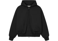 Fear of God Essentials Twill Hooded Bomber Jet Black