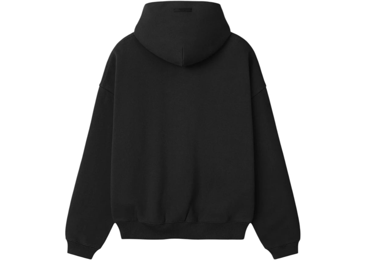 Fear of God Essentials Varsity 90's Hoodie Vintage Black - vue secondaire B