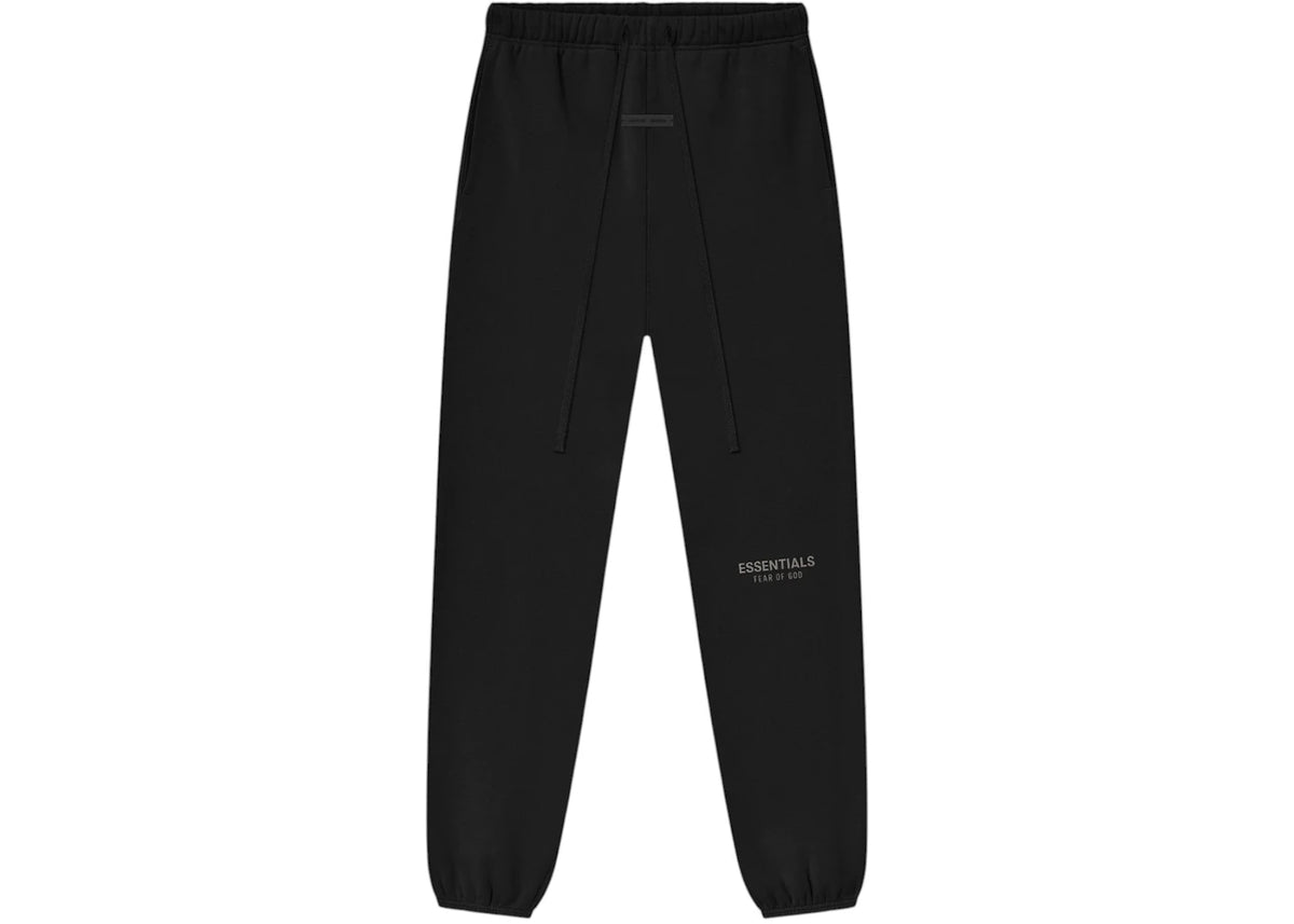 Fear of God Essentials Vintage Fleece-Sweatpant Jet Black - vue 360
