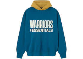 Fear of God Essentials Warriors Sport Hoodie Blue Sapphire/Canyon - vue 360
