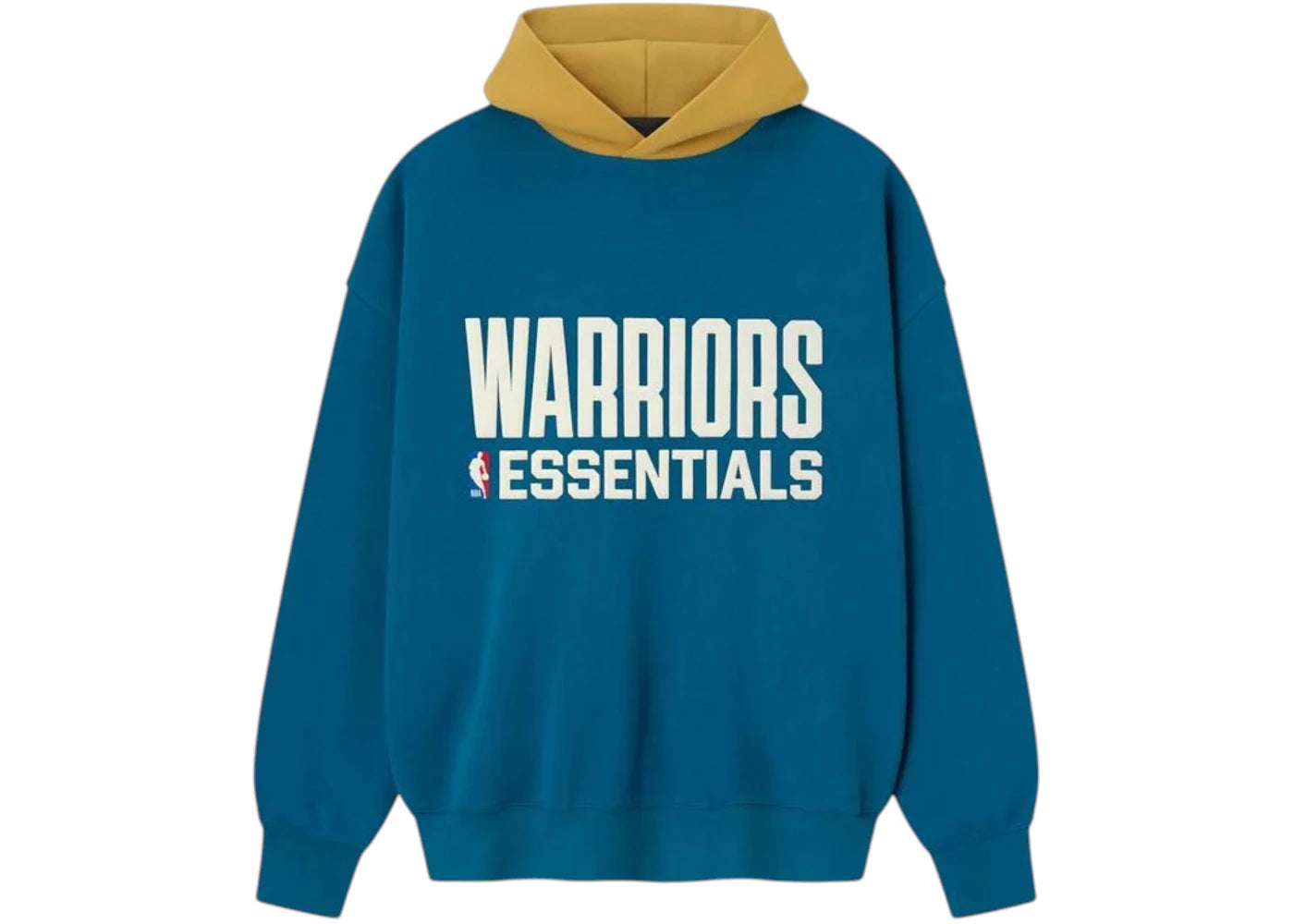 Fear of God Essentials Warriors Sport Hoodie Blue Sapphire/Canyon - vue secondaire A