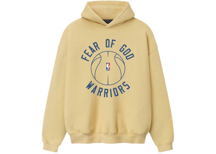 Fear of God Essentials Warriors x Barkley Hendricks 90s Hoodie Italian Straw - apparel view 2