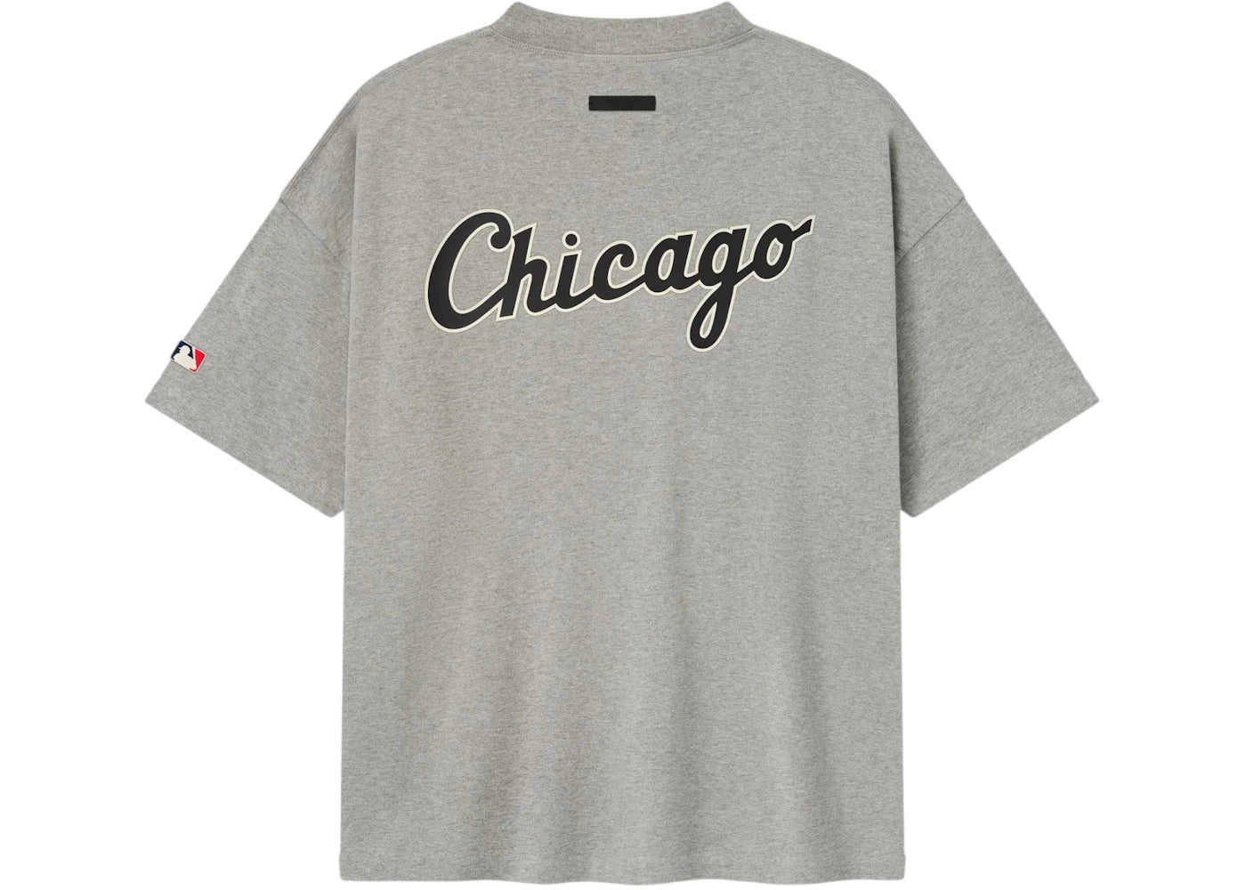 Fear of God Essentials White Sox 90's Tee Concrete Heather - vue secondaire B