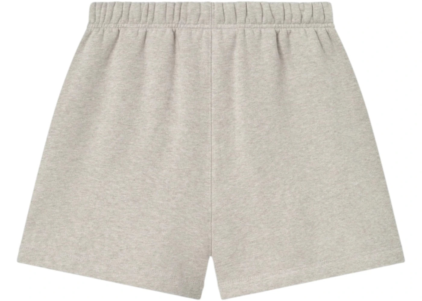 Fear of God Essentials Womens Classic Fleece Sweatshort Heather Stone - vue secondaire B