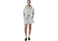 Fear of God Essentials Womens Classic Fleece Sweatshort Heather Stone
