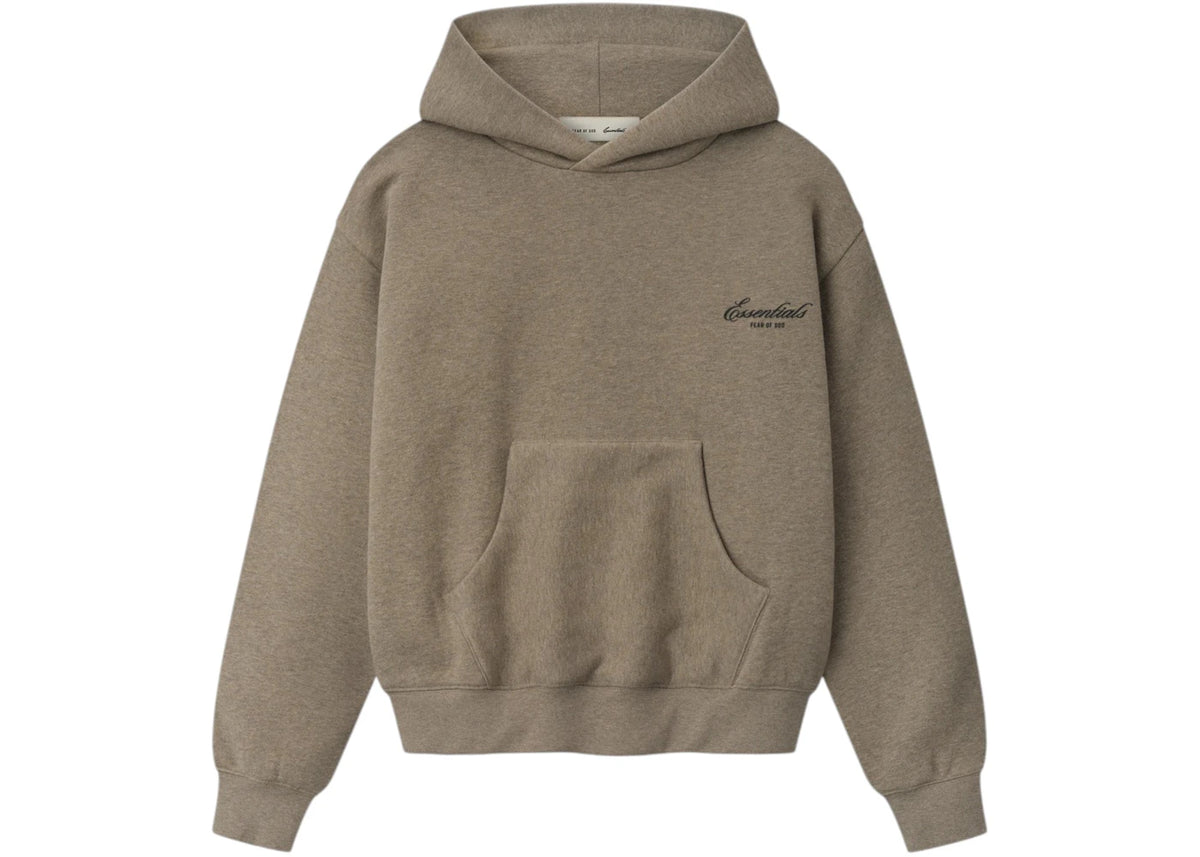 Fear of God Essentials Womens Classic Hoodie Homestead Heather - vue secondaire A