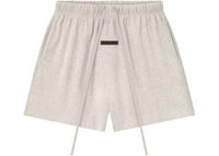 Fear of God Essentials Womens Classic Jersey Sweatshort Heather Stone