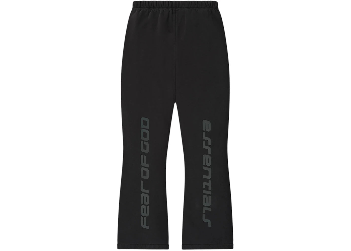 Fear of God Essentials Women's Heavy Fleece Flare Sweatpant Vintage Black - vue secondaire B