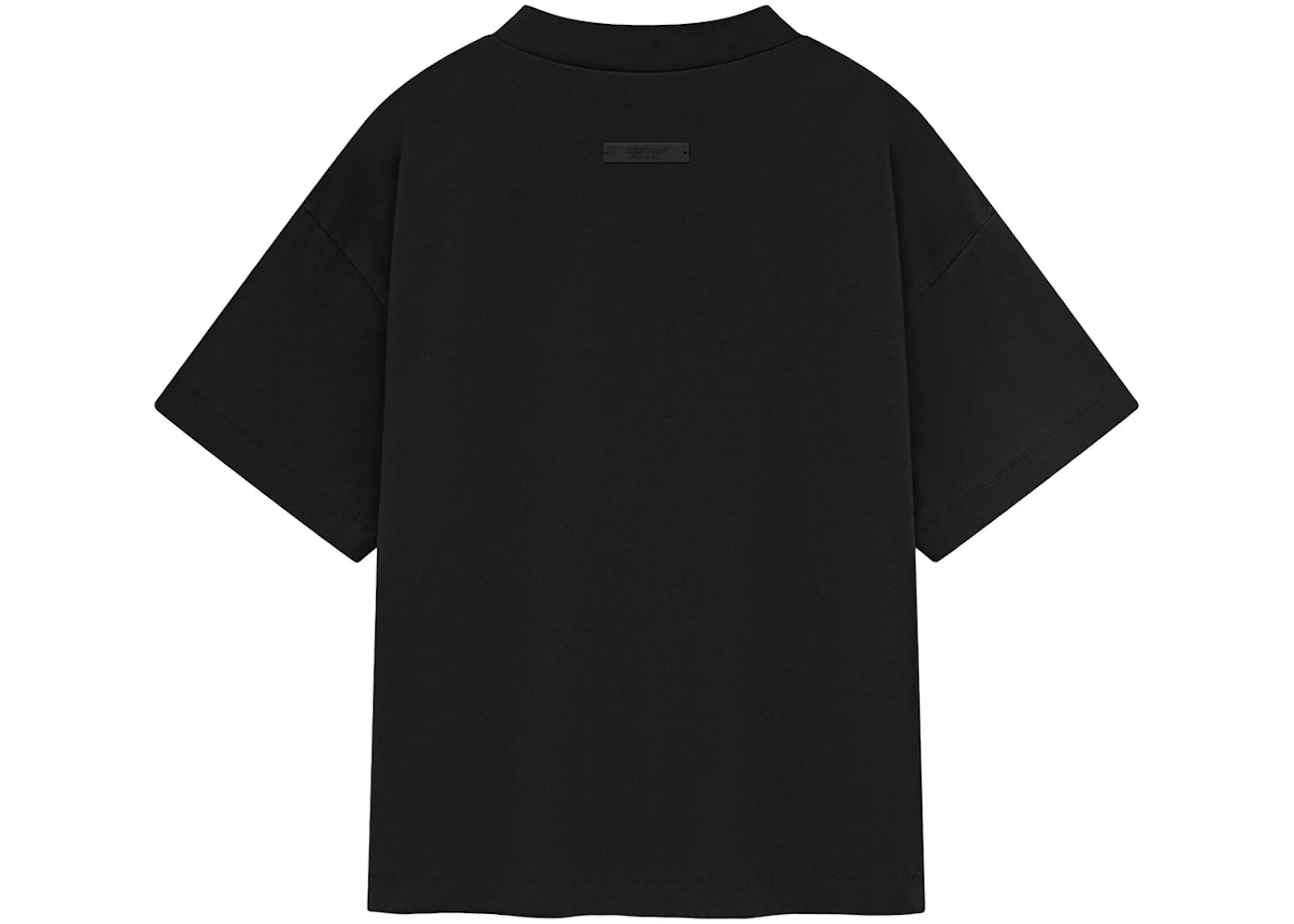 Fear of God Essentials Womens Tri-Blend Crewneck Tee Black - vue secondaire B