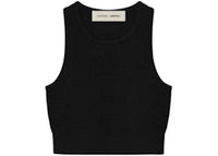 Fear of God Essentials Womens Waffle Sport Tank Vintage Black