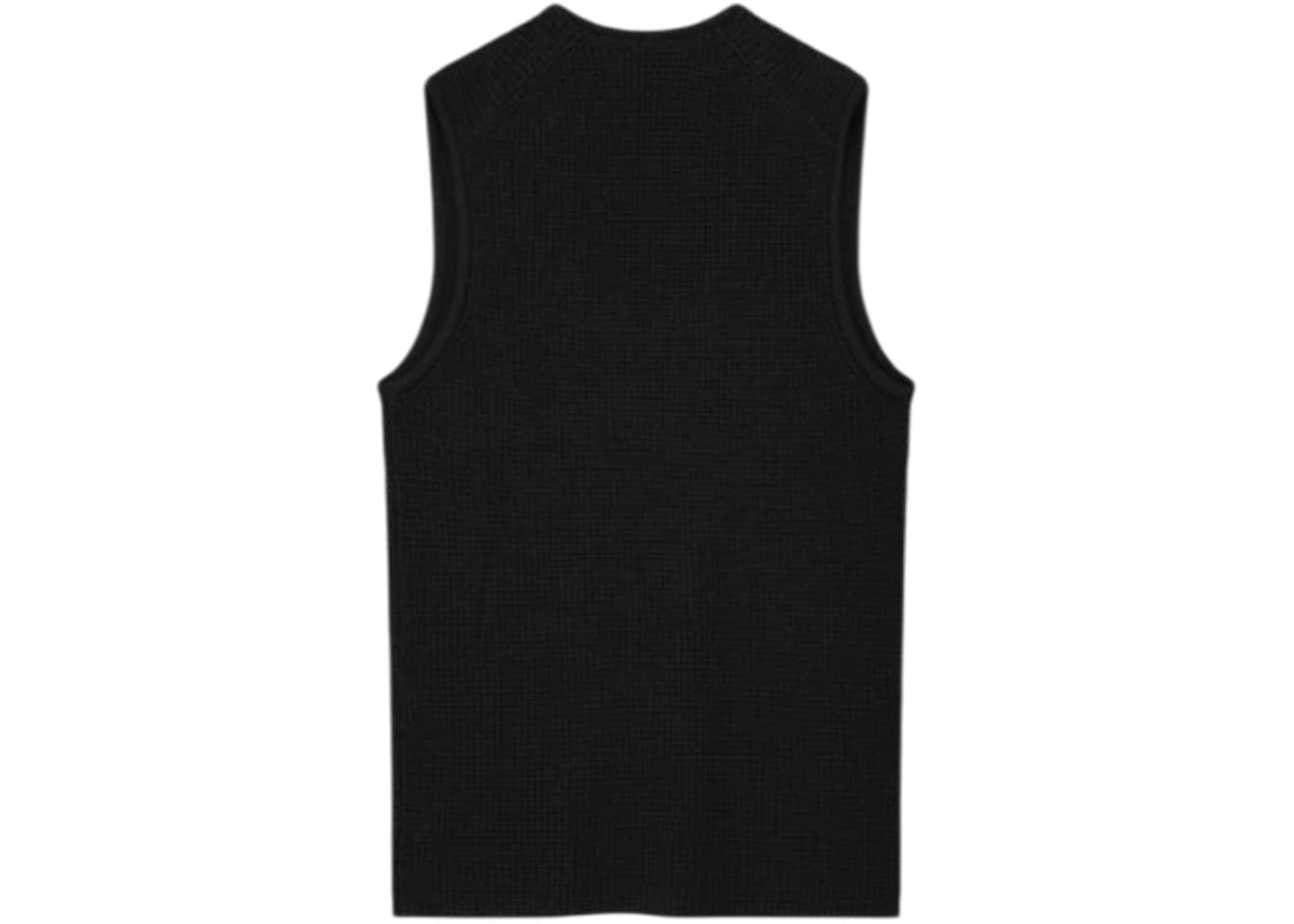 Fear of God Essentials Womens Waffle Tank Vintage Black - vue secondaire B
