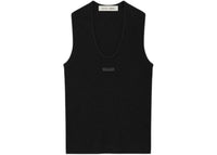 Fear of God Essentials Womens Waffle Tank Vintage Black