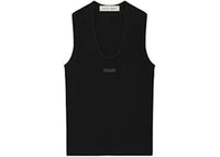 Fear of God Essentials Womens Waffle Tank Vintage Black